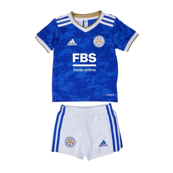 Heimtrikot Leicester City Kinder 2021-2022 Günstige Fußballtrikots